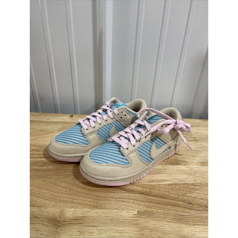 WOMENS NIKE DUNK LOW‎ SIZE 5 [HF5077-902] SANDDRIFT